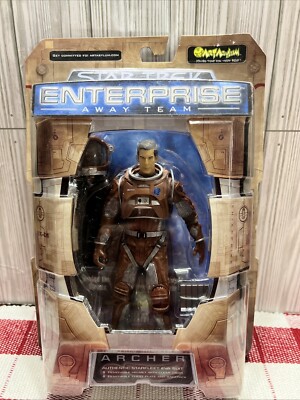 NEW STAR TREK ENTERPRISE AWAY TEAM Captain Jonathan Archer ART ASYLUM