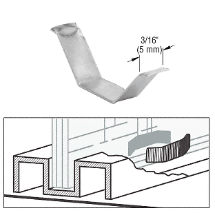 CRL W316 3/16" Wedgit Glass Centering Springs - Picture 2 of 4