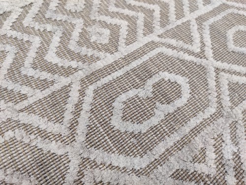 Home Decor 8 x 10 Area Rug for Living Room Wool Bamboo Silk Jacquard 250x300 cm - Picture 4 of 24