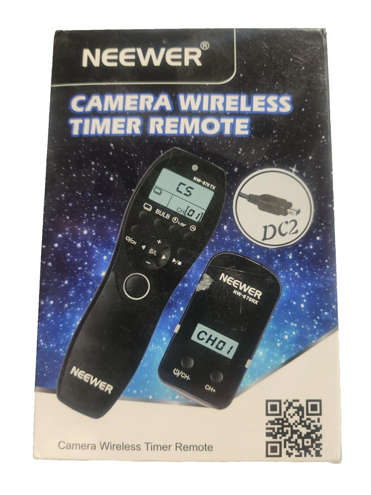 Controles remotos Neewer Cámara