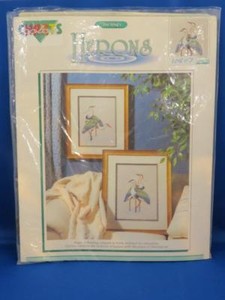 HERONS Counted Cross Stitch Kit RIOLIS