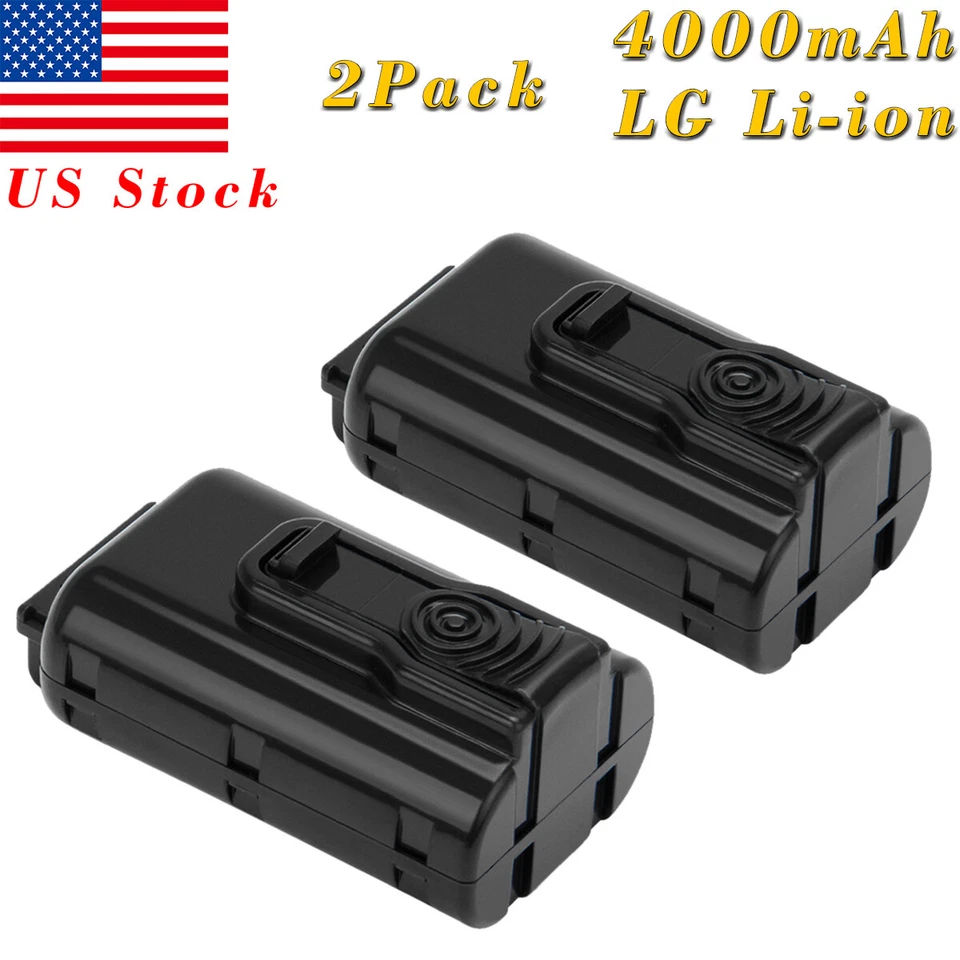 CREABEST 2x 7.4v 4000mAh Li-ion Battery For Paslode 902654 902600 B20543A CF325Li IM350Li