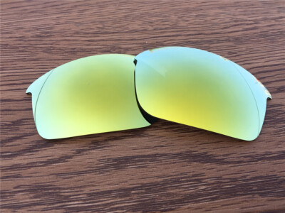24K Gold polarized Replacement Lenses for Oakley Bottle Rocket
