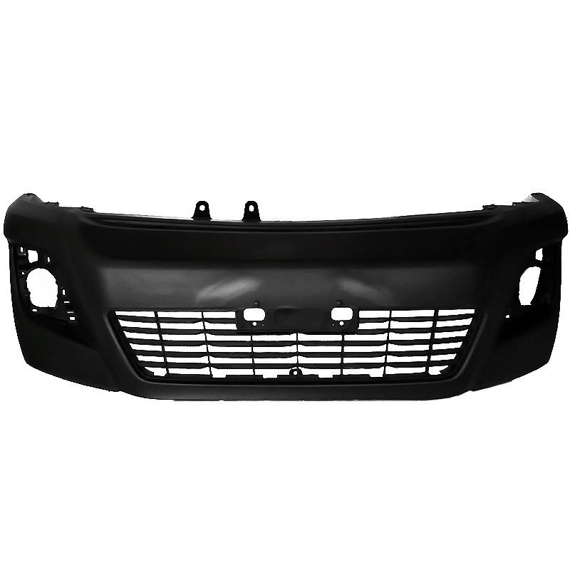 Front Bumper Black (4wd models) For Toyota Hilux GUN125 2.4TD 2015-2020