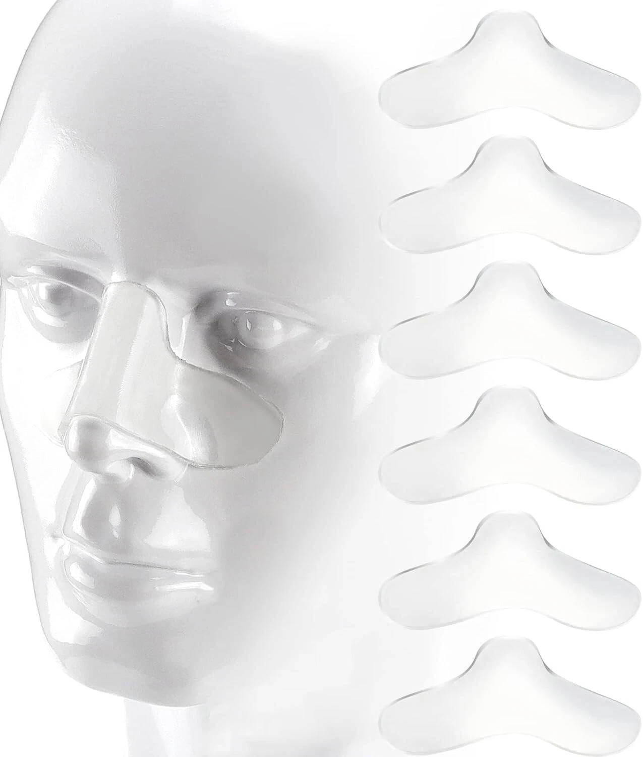 6-Pack CP-AP Nose Pads for CP-AP Masks by TOMOON, Washable & Custom Size