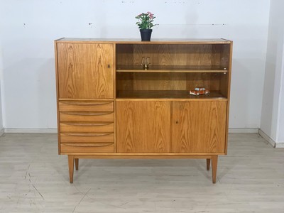 Vintage Hellerau Geschirrschrank Wohnzimmerschrank Highboard