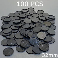 Lot 100 Miniature 32mm Base Stand Dungeons & Dragon D&D Board war Game figure