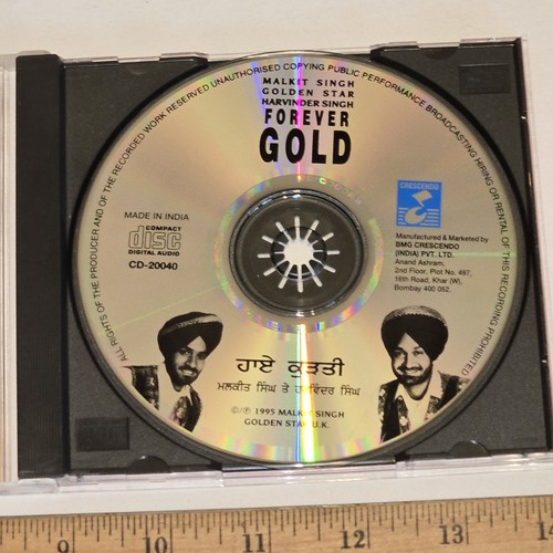 Malkit Singh & Harvinder Singh Forever Gold Bhangra CD India only 1995 - Imagen 6 de 7