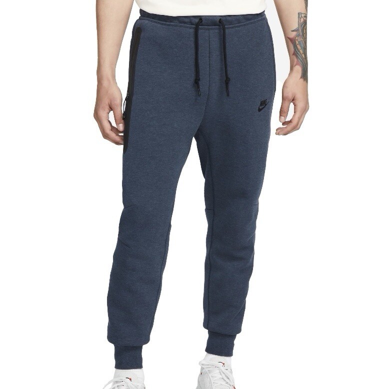 Nike Tech Fleece Slim Fit Jogger Sweatpants Size 2XL Mens Obsidian