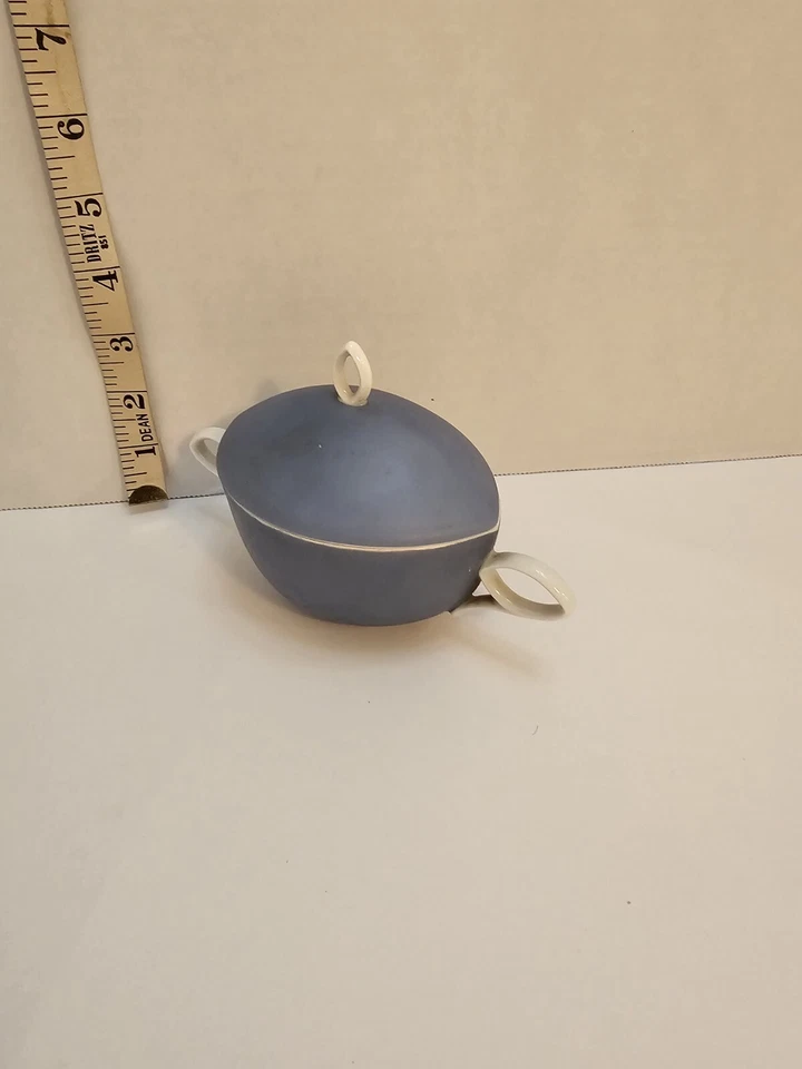 Plato azul Rosenthal y plato de azúcar RARO diseño ovalado Rudolf Lunghard - De colección Foto 2 de 4