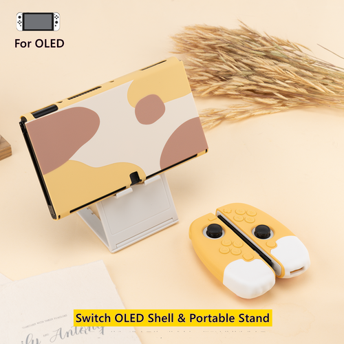 GeekShare Switch Oled Protective Case Nintendo Switch Shell Cat Jo Jo Cartoon - Picture 36 of 54