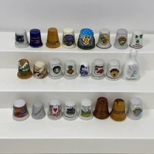 Advertising Ceramic Porcelain Thimbles + others Random Lot 24