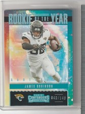 2020 Panini Contenders ROY Contenders Silver #23 James Robinson 40/149 🏈