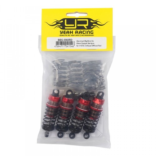 NEW Yeah Racing Alum Big Bore 60mm Damper Set RD 1/10 Touring Car FREE US SHIP - Picture 7 of 7
