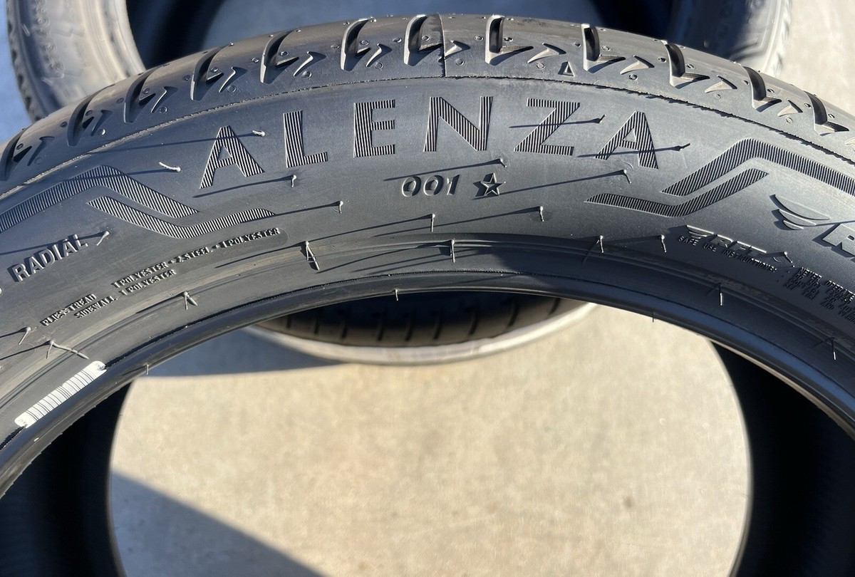 Set of TWO NEW 275/40R20 Bridgestone Alenza 001 RFT Run Flat BMW