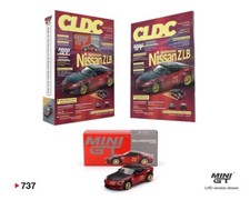 Mini GT 1:64 CLDC Magazine with Nissan Z LB Nation Works Red Metallic