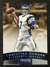 2012 Panini Prominence #53 Christian Ponder #/897 Silver Parallel Vikings