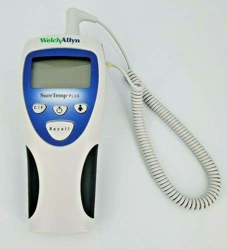 Welch Allyn Digital Thermometer SureTemp Plus 692 with Probe + 25 Probe Covers