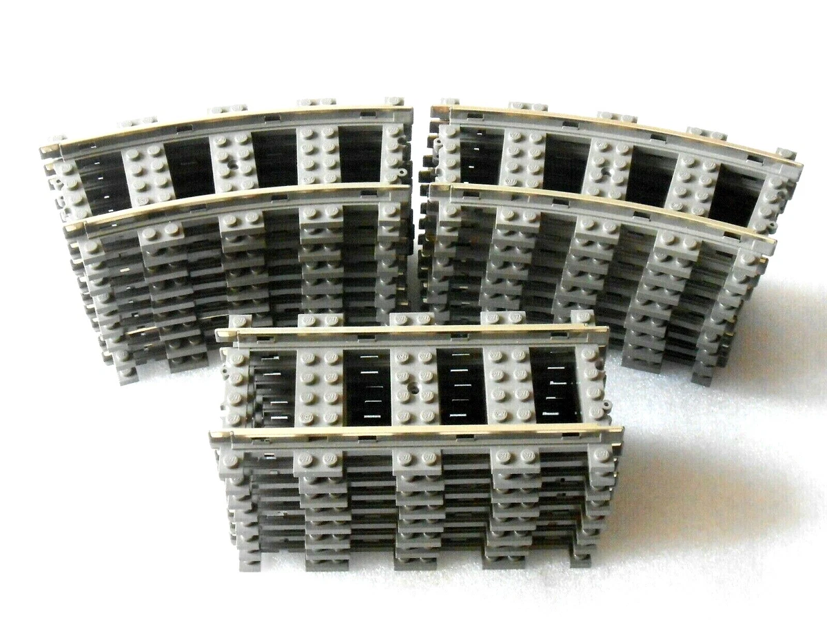 28x Lego Railway Schienen Gleise 9 Volt Lego 4515 4520