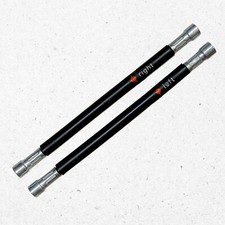 BMW OEM Convertible Soft Top Overhead Roof Latch Motor Drive Links Z4 Pair Set