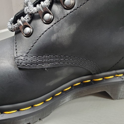 DR. MARTENS 1460 Serena Collar Faux Fur Lined Lace Up Combat Boots Womens Size 9 - Picture 10 of 12