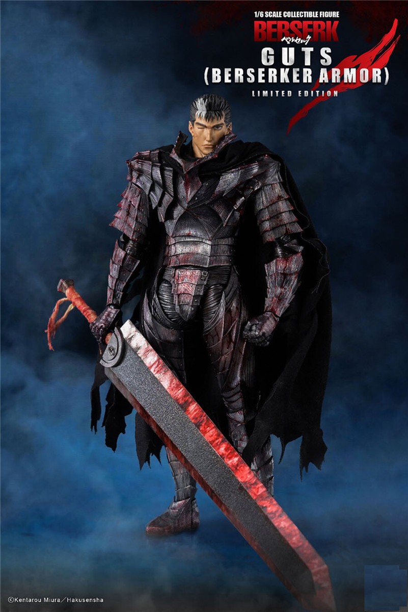 ThreeZero 1/6 SCALE Berserk Guts Limited Action Figure IN