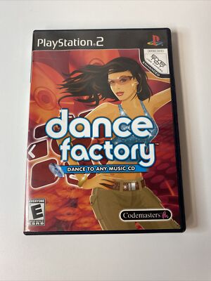 Playstation 2 Dance Factory Game Codemasters With Manual 