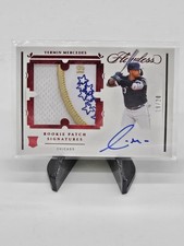 2021 PANINI FLAWLESS YERMIN MERCEDES ROOKIE Patch Signatures RC Red /20