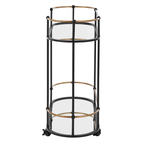 Uttermost Andre Iron Bar Cart - Picture 2 of 6