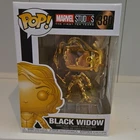 Funko Pop! Vinyl Marvel Black Widow 380 Gold Chrome Marvel Studios First Ten