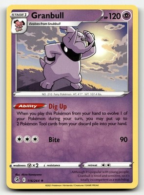 Granbull Fusion Strike 116/264