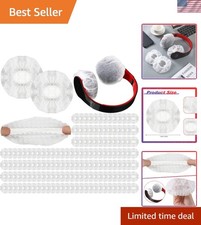 500 Pcs Disposable Headphone Covers, Non-Woven Sanitary Headphone Hygiene Cov...