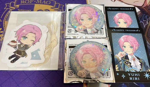 Yuuyake Lily Happy Trigger Christmas Can Badge, Cheki, Garland