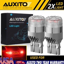 2x Red 7443 W21w 7440 Running 7441 Daytime Light Led Globe Reverse Brake Light