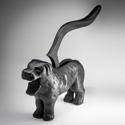 Gusseisen Hund Nussknacker Britisches Patent 273480 30 cm 1926 Design 2,13 kg