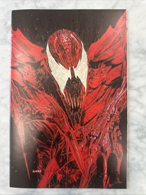 EDDIE BROCK: CARNAGE #1 - JOHN GIANG NEGATIVE- COA - VIRGIN - MEGACON EXCLUSIVE