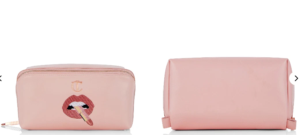 NWT Charlotte Tilbury Pillow Talk Makeup Bag