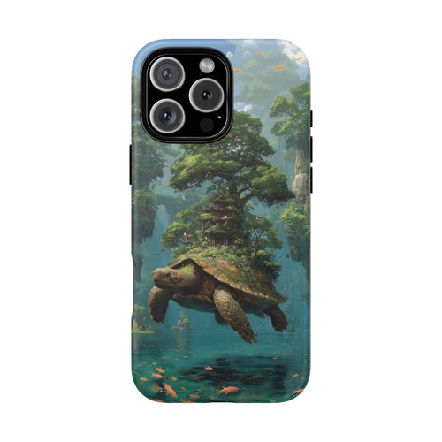 Floating Turtle Island Shell - Phone Cover Case for iPhone, Galaxy, Pixel - 第 10/261 張圖片