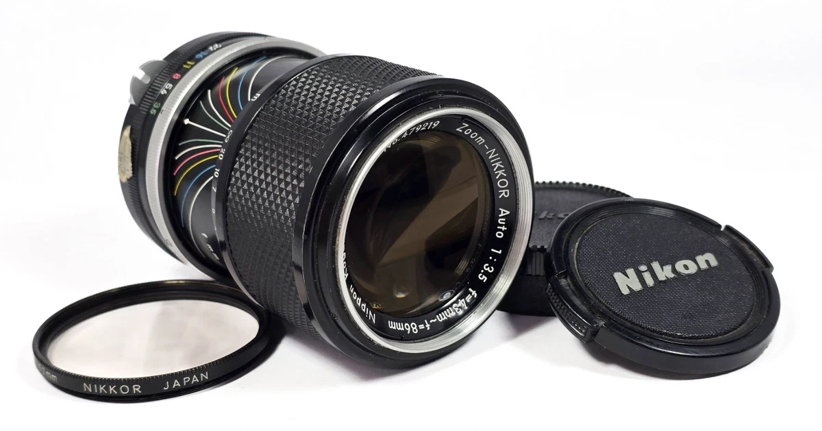 Preços baixos em Lentes de câmera Nikkor f/3.5 43-86mm Focal | eBay