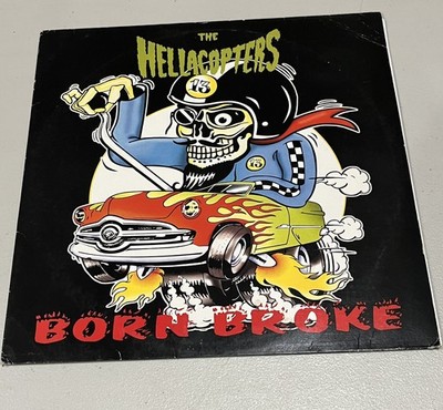 RARE - The Hellacopters Born Broke Punk Vinyl Live 12  LP - Punk Music