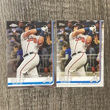 2019 Topps Chrome Update Series - Rookie Debut Austin Riley + Topps US 252