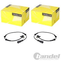 2X Triscan ABS-SENSOR Raddrehzahl Vorne Passend FüR Dacia Duster Renault Duster