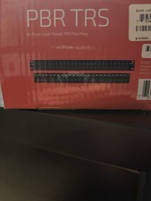 Black Lion Audio PBR TRS 48-Point Gold-Plated TRS Patchbay PBTRTRS01800