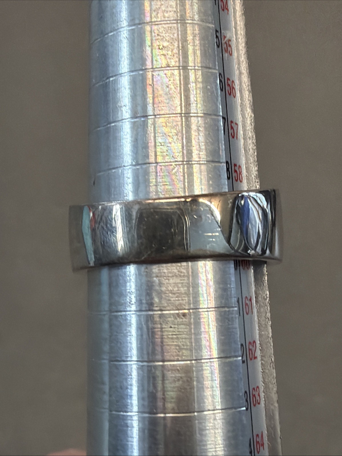 FH Signed Sterling Silver Ruby Stone Cross Ring T… - image 6