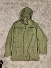 VTG 70 U.S. Military M-65 Field Coat Jacket Hood 8405-782-2936 Small Long OG-107