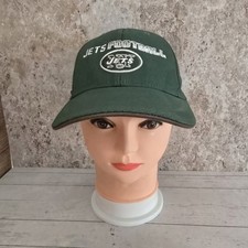 New York Jets Football NFL Team Apparel Youth Green Fitted Hat OSFM