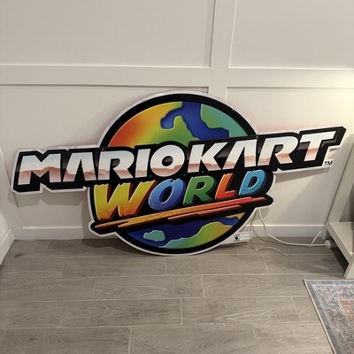 Nintendo Mario Kart World Standee Video Game Merchandise Switch 2