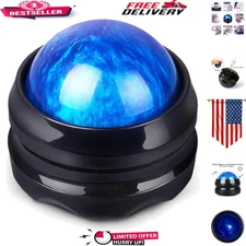 Compact Resin Massage Roller Ball - Manual Tool for Sore Muscles & Circulation