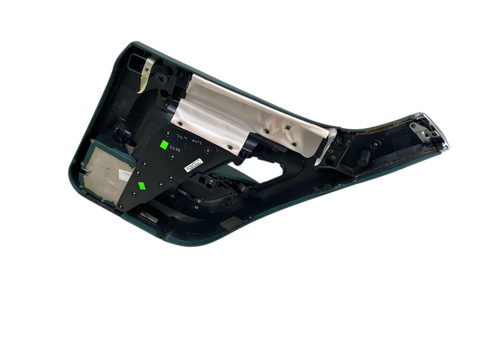 2015 ASTON MARTIN RAPIDE LEFT REAR INNER DOOR TRIM PANEL COVER PARLIMENT GREEN