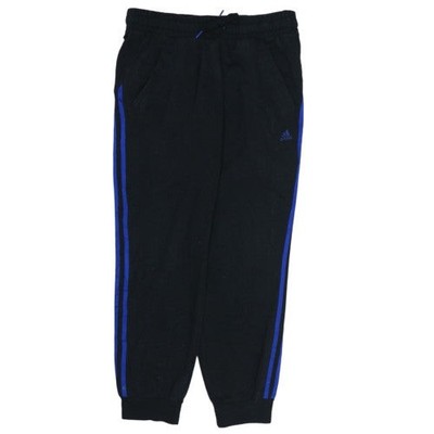 Schwarze Damen-Jogginghose Größe UK 12 14 Adidas normale Passform